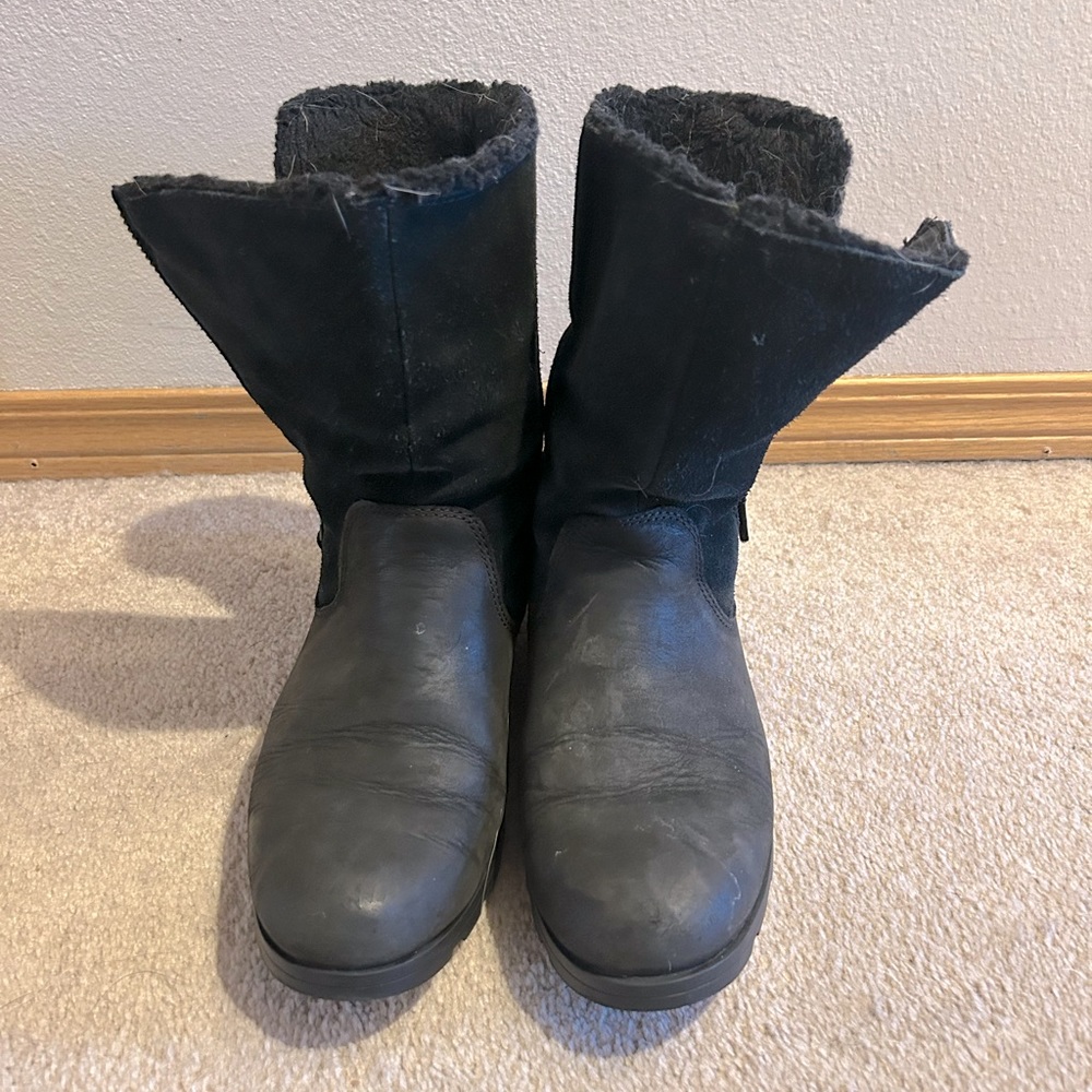 Sorel Womens Emile Foldover Waterproof Boots